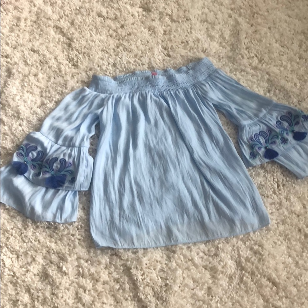 Lilly Pulitzer Off Shoulder Top